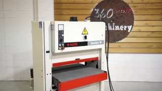 SCMI SANDYA 1K 37quot WIDE BELT SANDER [upl. by Ahtael494]