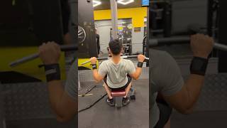 back day 🫁 Only 7 days try shorts youtubeshorts gym backday dubai [upl. by Aleet]