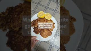 Favorite go to dinner Ours is tuna patties homemade quickdinner dinnerideas familycooking [upl. by Akemad]