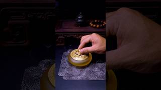 Making agarwood incense seal relaxing incense burner [upl. by Ahtaga]