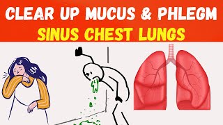 Clear Up Mucus amp Phlegm in Sinus Chest and Lungs – Breathe Freely Again [upl. by Fen]