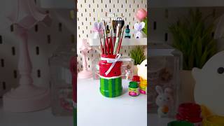 DIY Brush Holder shortviral art artshorts diycraft diyideas acrylicpainting [upl. by Annim]