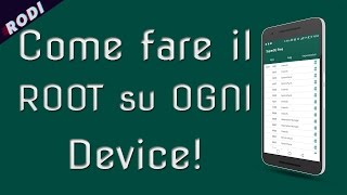 ✅Come fare il root su OGNI dispositivo ANDROID [upl. by Eerhs]