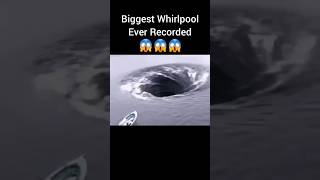 Biggest Whirlpool Ever Recorded 😱 shorts trending youtubeshorts [upl. by Atsirc]