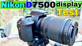 Nikon d7500 display rotate karta hai ya nahi  Nikon d7500 display rotation vedio [upl. by Cupo]