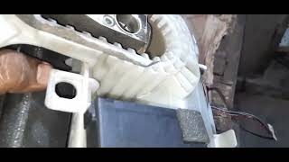 Toyota premio car evaporator coil removal [upl. by Reichert]