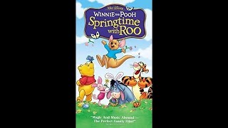 OpeningClosing To Winnie The Pooh Springtime With Roo 2004 VHS [upl. by Dixie738]