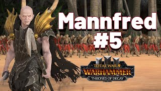 Mannfred Lets Play 5  Total War Warhammer 3 [upl. by Nameloc]