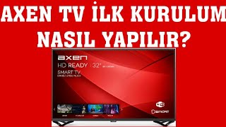 Axen TV İlk Kurulum Nasıl Yapılır [upl. by Pillihp]