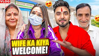 Pinnu ka kiya ghar pe welcome😍 [upl. by Amedeo450]