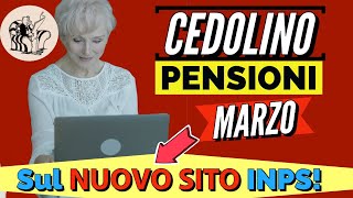 COME ACCEDERE al CEDOLINO di MARZO con gli AUMENTI sul NUOVO SITO INPS 👉 Guida passo passo [upl. by Ahsemal]