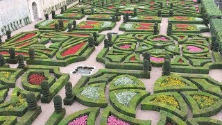 The Château of Villandry Stunning Formal Gardens [upl. by Ggerk]