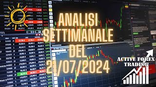 ANALISI SETTIMANALE 21072024 SCARICA EBOOK GRATUITO httpslandingactiveforextradingit [upl. by Emmy760]