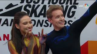 Madison Chock and Evan Bates  US Nationals 2023 FD [upl. by Leima25]