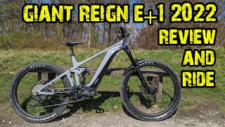 Giant Reign E1 2022  Review and Ride [upl. by Eeldarb]