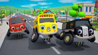 Wheels On The Bus Go To Town  Nursery Rhymes amp Kids Songs  Baby Car Songs TV [upl. by Nrek]