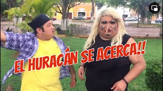 Todos los yucatecos cuando escuchan que viene huracán [upl. by Anaud512]