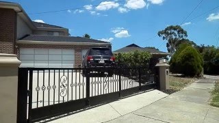 Gate Solution for Wide Sloping Drive  by The Motorised Gate Company [upl. by Sophronia418]