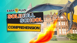 Solihull School English  Written Comprehension PART 12  Easy 11 Plus LIVE 126 [upl. by Artemisa]