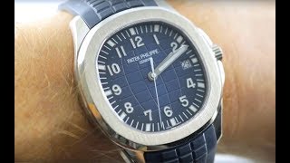 Patek Philippe Aquanaut 422MM 5168G001 20th Anniversary Patek Philippe Watch Review [upl. by Bland]