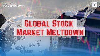 US64 trillion wiped out in global stock market meltdown [upl. by Skylar]