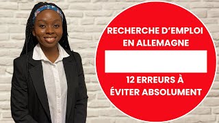 Trouver un job étudiant en Allemagne les erreurs à ne pas commetre [upl. by Meehahs]