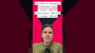 My Best Dragons vs Roosters Draftstars Picks nrl fantasyfootball draftstars [upl. by Adar728]