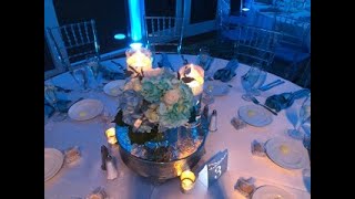 Tutorial the whole process for a wedding flowers centerpieces [upl. by Godwin613]