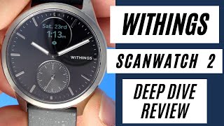 Withings Scanwatch 2 Review  hybrid smartwatch [upl. by Denn]