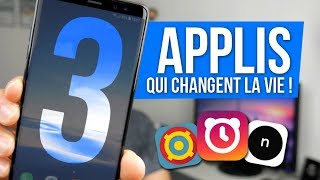 3 APPLIS GRATUITES QUI VONT VOUS CHANGER LA VIE  👍 [upl. by Etnuaed448]