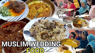 Muslims Wedding Food  Shadi wala khana  Haji Jabbar bawarchi Loni  Muslim wedding food Recipe [upl. by Yerag]