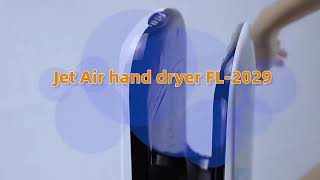 Jet air dryer hand dryer automatichanddryer bathroomfittings airdryer handdryer touchless [upl. by Dannon119]