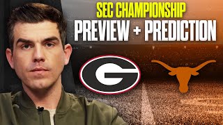 Georgia vs Texas Preview Prediction amp Bets  2024 SEC Championship [upl. by Ellehcal]