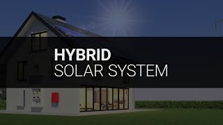 Solar plus battery storage How hybrid systems work [upl. by Arianna]