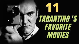 Quentin Tarantinos favorite movies [upl. by Ahsikal]