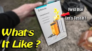 Biolite 2 Campstove  First Use Review [upl. by Anileuqcaj]