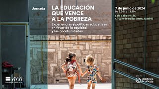 La educación que vence a la pobreza [upl. by Airret837]