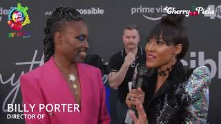 Cheri Moon Interviews Billy Porter for the Premiere of Anythings Possible [upl. by Amaerd103]