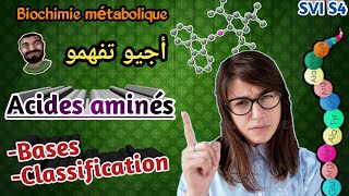 Biochimie métabolique en Arabe Acide aminés Bases Classification SVI [upl. by Atsylak]