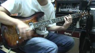 SCHECTER C1 CLASSIC GUITAR CLEAN SOUND DEMO [upl. by Adnamra]