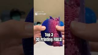 TOP 3 3D Printing Fails Music The Funny Song by Cavendish Music [upl. by Dric]