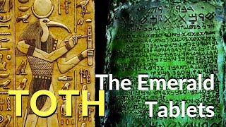 Thoth the Atlantean and the 38000 Year Old Mystery of the Emerald Tablets of Thoth [upl. by Lilias]