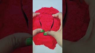 Red Sand Shapes ASMR Ep1555 shorts [upl. by Perrins]