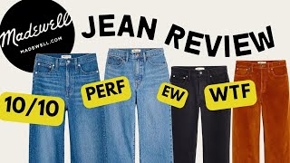 Madewell quotVintagequot Jean Haul Review  Sizing Fabric and Cut Critique [upl. by Camroc442]