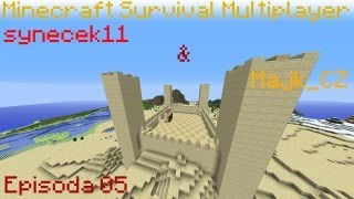 Minecraft CZ Multiplayer Lets Play 5 Episoda  Ouuuu synecek11 amp MajkCZ [upl. by Chavey818]