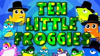 Ten Little Speckled Frogs  Nursery Rhymes Songs For Children  Baby Rhymes For Kids [upl. by Burack]