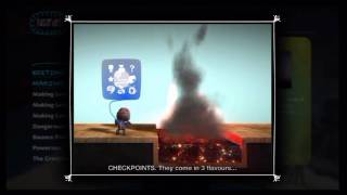 LittleBIGPlanet 2 720p HD Walkthrough Part 19  Create Mode Tutorials  Making Levels  Part 15 [upl. by Retniw]