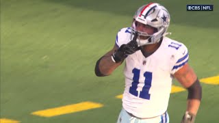 Jalen Hurts fumbles Marist Liufau recovers vs Dallas Cowboys [upl. by Nbi]