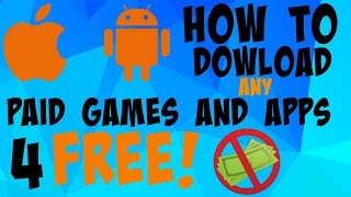 How to download paid games and apps for free NO APTOID NO TORRENT [upl. by Tak]