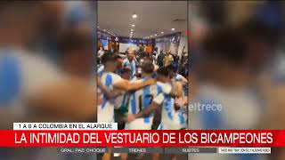 ARGENTINA CAMPEÓN DE LA COPA AMÉRICA 2024 ASÍ FESTEJARON JUGADORES Y TÉCNICO EN EL VESTUARIO [upl. by Gnat]